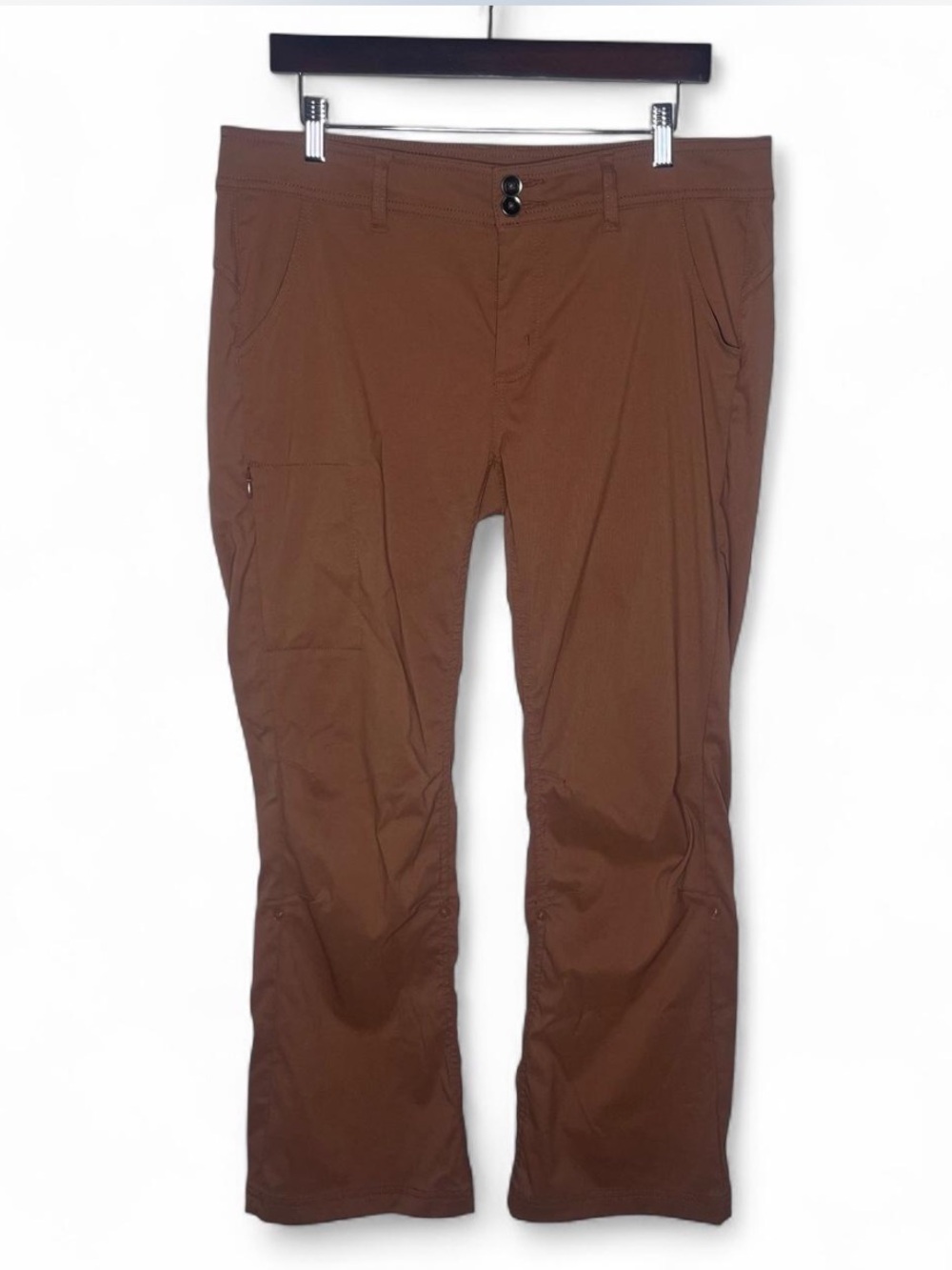 Prana Halle Mid Rise Adjustable Hiking Pants Outdoor Gorpcore Size 12